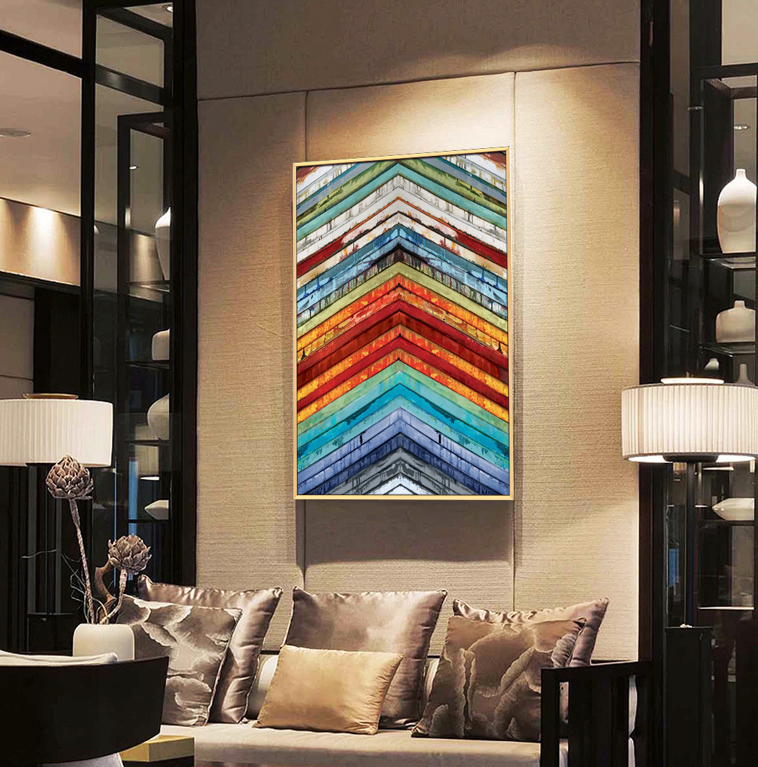 現(xiàn)代簡(jiǎn)約客廳裝飾畫 臥室餐廳掛畫 書房畫晶瓷畫 單拼