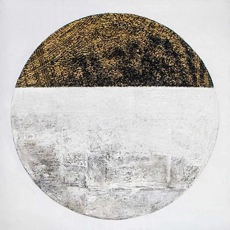 抽象客廳裝飾畫 臥室原創(chuàng)手繪抽象畫 走廊過道環(huán)保PS框掛畫 白灰